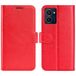 HMD Étui Portefeuille Rouge avec Fermeture Magnétique pour Pulse/Pulse+/Pro