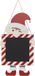 Konges Sløjd Fééric Lights and Christmas Elfjes Krijtbord Hanger - Décoration de Noël - 28x50cm - Rouge/Blanc