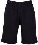 Build your Brand Fluffy Sweatshorts BY447 - Black - 3XL
