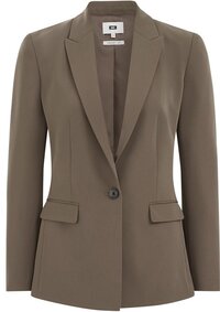 WE Fashion Marly Women's Slim Fit Blazer - Brown - Size 40