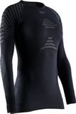 X-Bionic Invent 4.0 Dames Thermoshirt Lange Mouwen Zwart/Antraciet - Maat XL