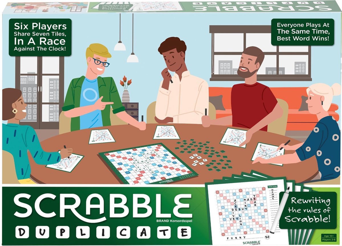 Mattel Scrabble Duplicate (NL versie)
