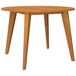 VidaXL Tuintafel 110x110x75 cm massief acaciahout