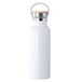 Merkloos Thermische fles / isoleer kan Ying 500 ml RVS / Bamboe Wit