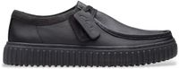 Clarks Torhill Schnürschuhe Leder Zwart Heren 41.5