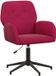 vidaXL Draaistoel Wijnrood Fluweel 54 x 55 x 90 cm