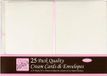 Anita's A5 Cards & Envelopes Cream