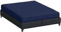 Bella Donna Lits-Jumeaux Hoeslaken Jersey - marine-0507 180/200-200/220