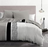 Home Linge Passion Mimosa Beddengoedset, 240 x 260 cm, bedrukt + kussensloop, zacht, licht en onderhoudsvriendelijk, moderne patronen