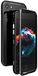 PEDEA magnetische metalen case + glasbescherming voor Apple iPhone 7/8, zwart