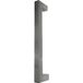 SCHÖSSWENDER 2950066 Pair of Push Handles - L: 325mm, Hole Spacing: 300mm, Stainless Steel