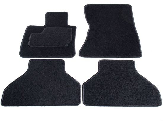 Cargoods Automatten op maat - zwart stof - BMW X5 E70 5-zits (2007+)