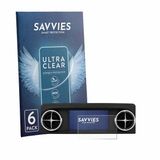 Savvies Screenprotector voor Mercedes-Benz SLK-Class R172 2011-2016 Audio 20 CD 5.8" - Transparant (6 Stuks)