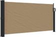 vidaXL Pare-vent rétractable 100x300 cm Taupe