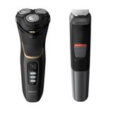 Philips Series 3000 S3333/58 - Wet & Dry Elektrisch Scheerapparaat - Zwart/Goud