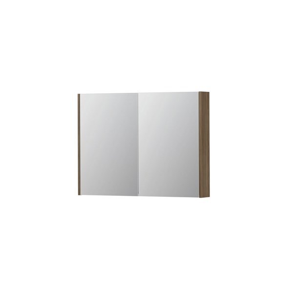 Ink SPK2 Spiegelkast met 2 dubbelzijdige spiegeldeuren en stopcontact/schakelaar 1105320