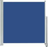 vidaXL Tuinscherm uittrekbaar 160x300 cm blauw