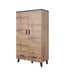 LOTTA SZAFA WOT+B Armoire à 2 portes, chêne Wotan