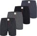 Phil & Co Heren Wijde Boxershorts Mulitpack 4-Pack Zwart - Maat 3XL
