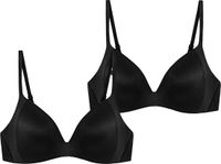 Triumph Soutien-gorge souple Body Make-up Soft Touch Noir 85B