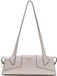GUESS Darcy Shoulder Satchel Bag Stone crème