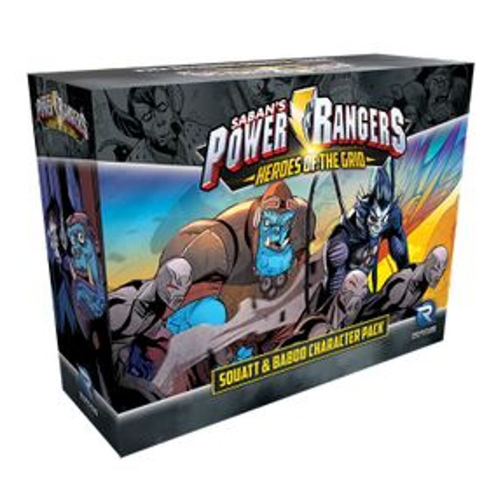 Renegade Game Studios Power Rangers: Heroes of the Grid - Squatt & Baboo Character Pack