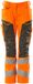 Mascot Accelerate Safe Pantalon avec poches genoux 19578-236 - orange fluo/anthracite foncé - C54