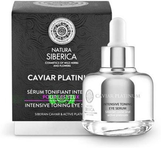 Natura Siberica Caviar Platinum Intensive toning eye serum 30 ml