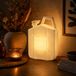 Designed By Man Unieke Jerrycan Lamp - Tafellamp - Wit Porselein - 21x14x27 cm - Industrieel Design