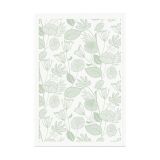 Ekelund Linneväveri Serviette de cuisine Grönska 35x50 cm Vert-blanc