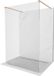 Mexen Kioto paroi de douche autoportant 180 x 200 cm, transparent 8 mm, cuivre brossé