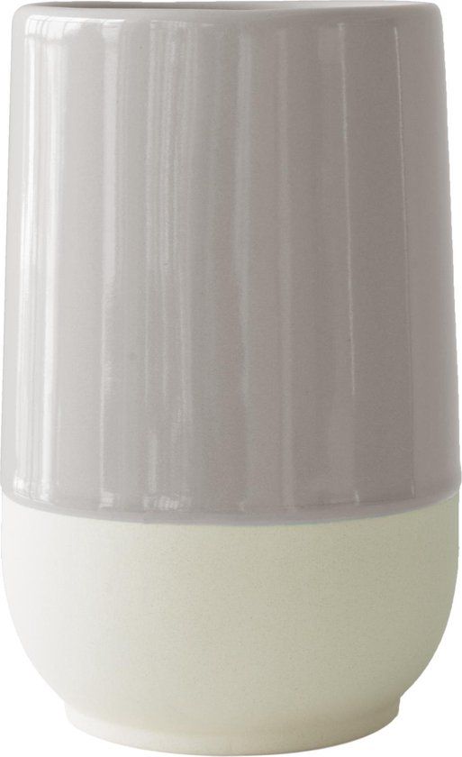 TAK Design Kula Dip Beker - Ø8 x 13 cm - Grijs - Aardewerk - 100 ml - Mok