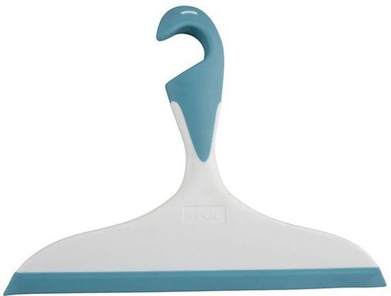 WENKO Douchewisser Tropic Kunststof Blauw 17x23cm