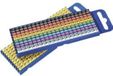 HellermannTyton WIC2-0-9-PA-YE-T1 Markeerclip Opdruk 0 - 9 Geel