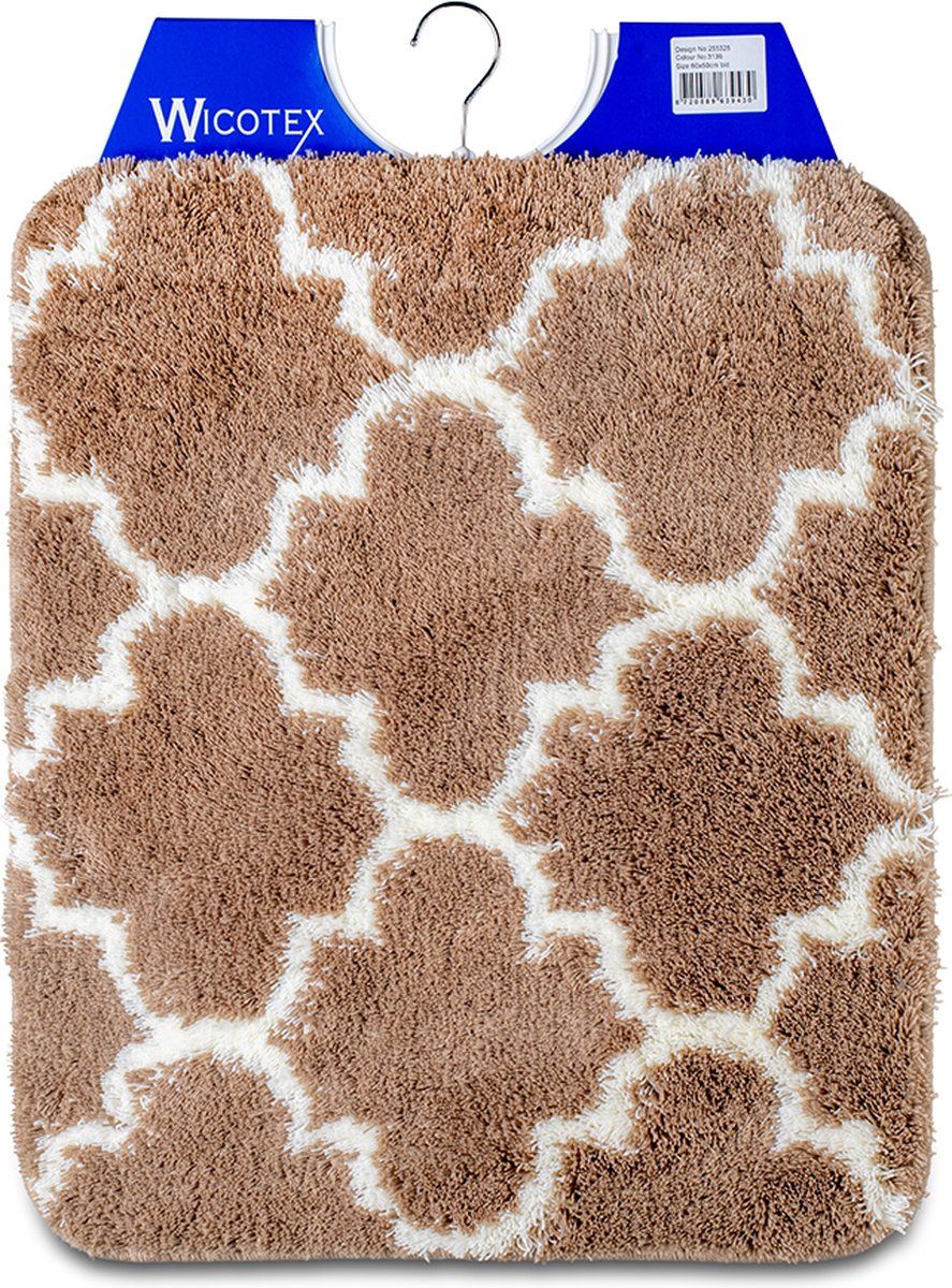wicotex Bidetmat Marseille taupe 50x60cm