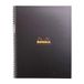 Rhodia Softback Gebonden Notitieboek A4+ Geruit 5x5cm Zwart