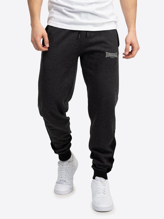 Lonsdale London Heckfield Heren Trainingsbroek - antraciet - XXL