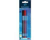 Schneider Slider Edge balpen - assorti 3 stuks
