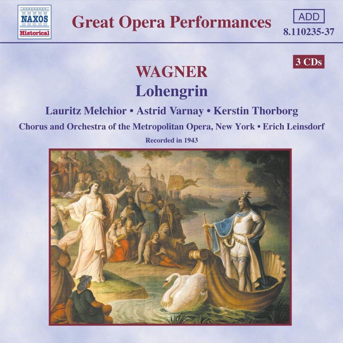OUTHERE Lohengrin - Muziek - 0636943123522