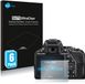 Savvies Film protecteur d'écran pour Nikon D3500 / D3300 - Film protecteur transparent 6 Pièces