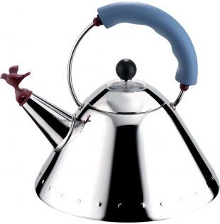 Alessi Michael Graves Fluitketel - 2,0 l - Blauw