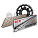 Kettingset DID Kettingset staal 520ZVM-X / 110 klinknagel slot voor Honda NSR R 125 cc bj. 1998-2003