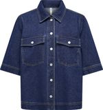 ONLY - ONLBELLE S/S SHIRT DNM GUA NOOS - Dames - Blouses