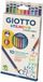 Giotto Kredki Stilnovo + gumka + temperówka
