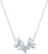 Swarovski Lilia Zilverkleur Ketting