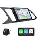 9-inch Android 15 autoradio met Carplay, Android Auto, 2GB+64GB geheugen, geschikt voor Seat Leon 3 (5F1, 5F5) modeljaren 2012-2020, met GPS-navigatie, WiFi, Bluetooth, stuurwielbediening (SWC), FM, RDS, DSP, 2DIN en USB-aansluiting, met DAB+