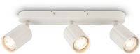 B.K.Licht BRILONER Skaft - Opbouwspot - draaibaar spotlamp - GU10 fitting - metaal - max. 9W - oud witte kleur