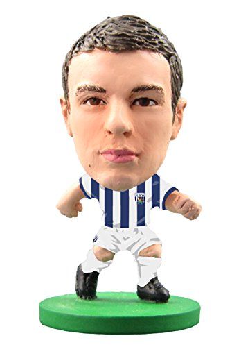 SoccerStarz West Brom Jonny Evans Home Kit - 2021