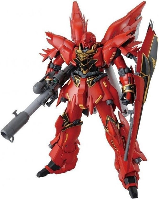 Bandai Gundam Master Grade 1:100 Model Kit - Sinanju Anime Color Version