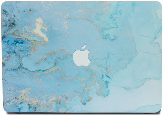 Lunso - cover hoes - MacBook Pro 13 inch 2016-2018 - Marble Ariel